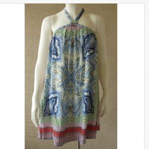 Boho Halter Dress Tunic